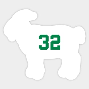 Kevin McHale Boston Goat Qiangy Sticker